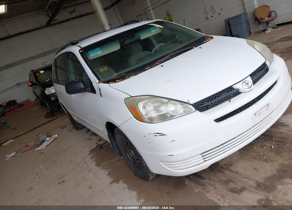 2005 TOYOTA SIENNA LE VIN: 5TDZA23C45S247631