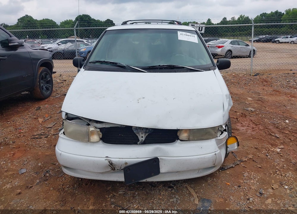 1997 NISSAN QUEST VIN: 4N2DN1114VD840473
