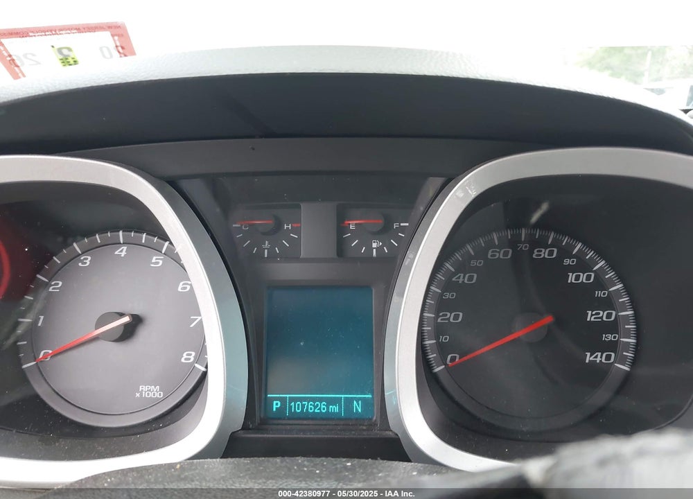 2012 CHEVROLET EQUINOX VIN: 2GNALDEKXC6271566