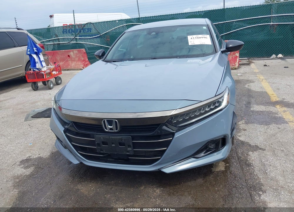 2021 HONDA ACCORD VIN: 1HGCV1F34MA107270