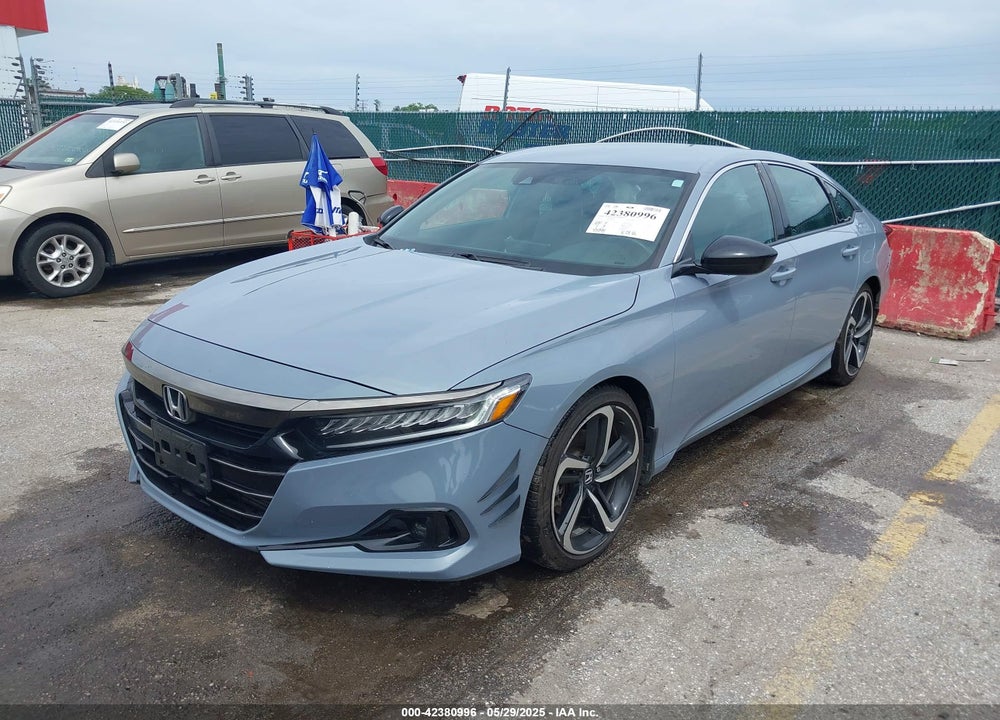 2021 HONDA ACCORD VIN: 1HGCV1F34MA107270