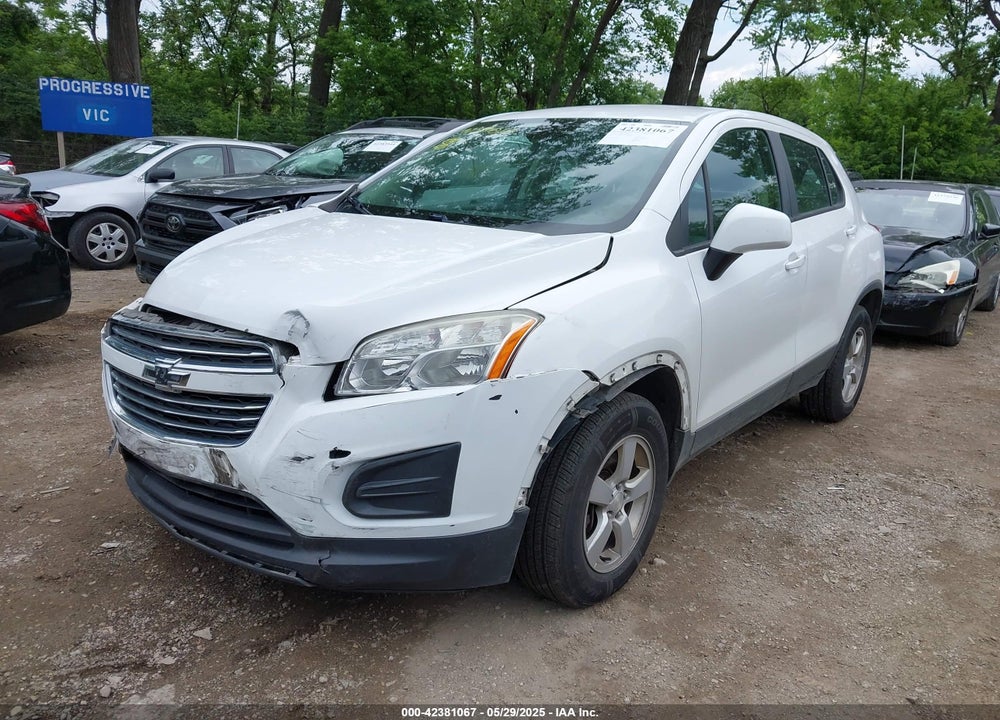 2016 CHEVROLET TRAX VIN: 3GNCJNSB3GL129036