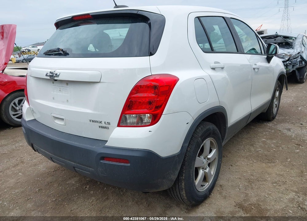 2016 CHEVROLET TRAX VIN: 3GNCJNSB3GL129036