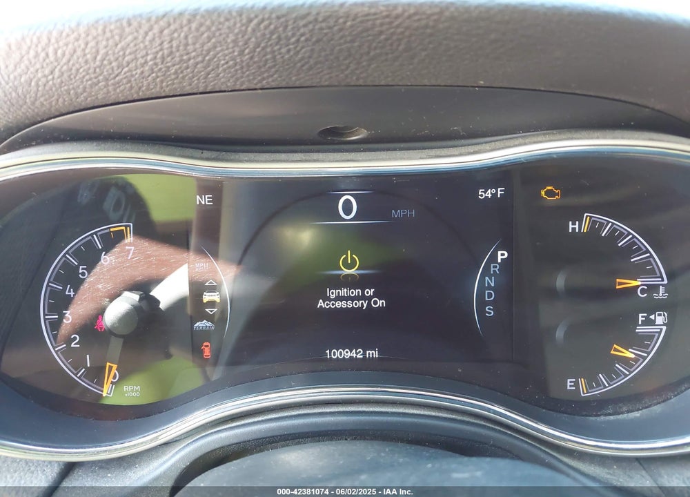 2015 JEEP GRAND CHEROKEE VIN: 1C4RJFBG4FC608029