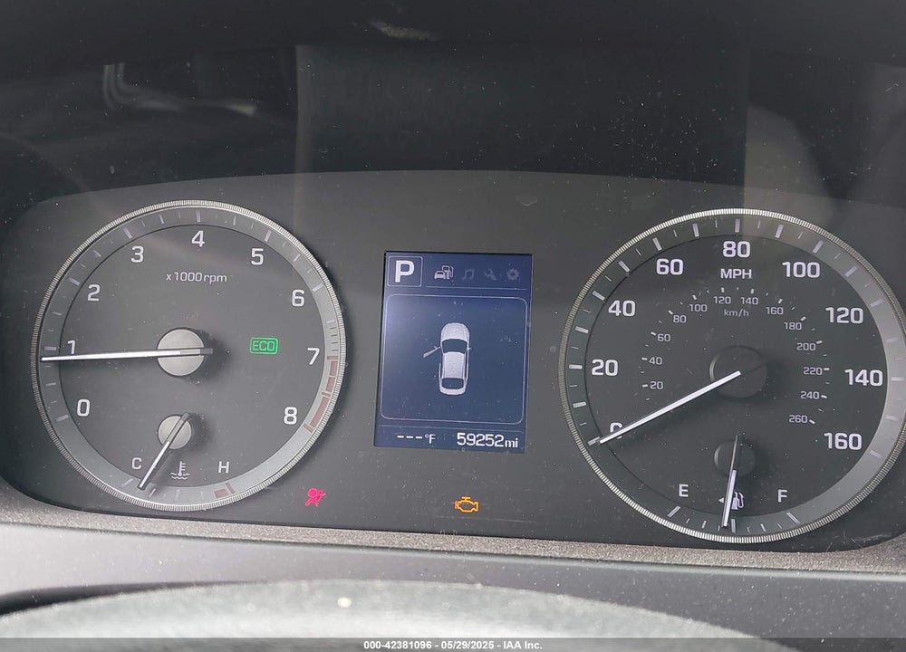 2017 HYUNDAI SONATA SE VIN: 5NPE24AF1HH571635