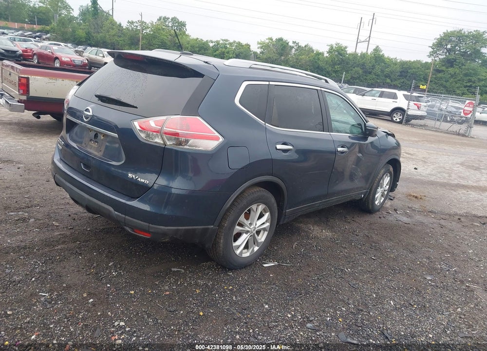 2015 NISSAN ROGUE SV VIN: 5N1AT2MV4FC885612