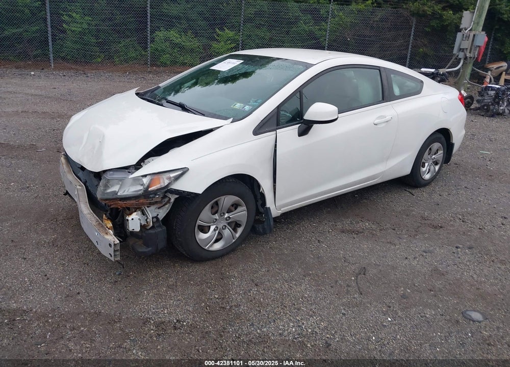 2013 HONDA CIVIC VIN: 2HGFG3B58DH516433