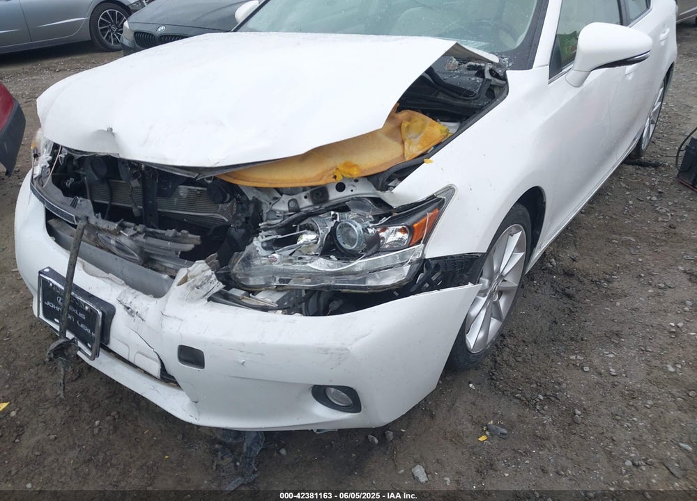 2012 LEXUS CT 200H PREMIUM VIN: JTHKD5BH3C2066143