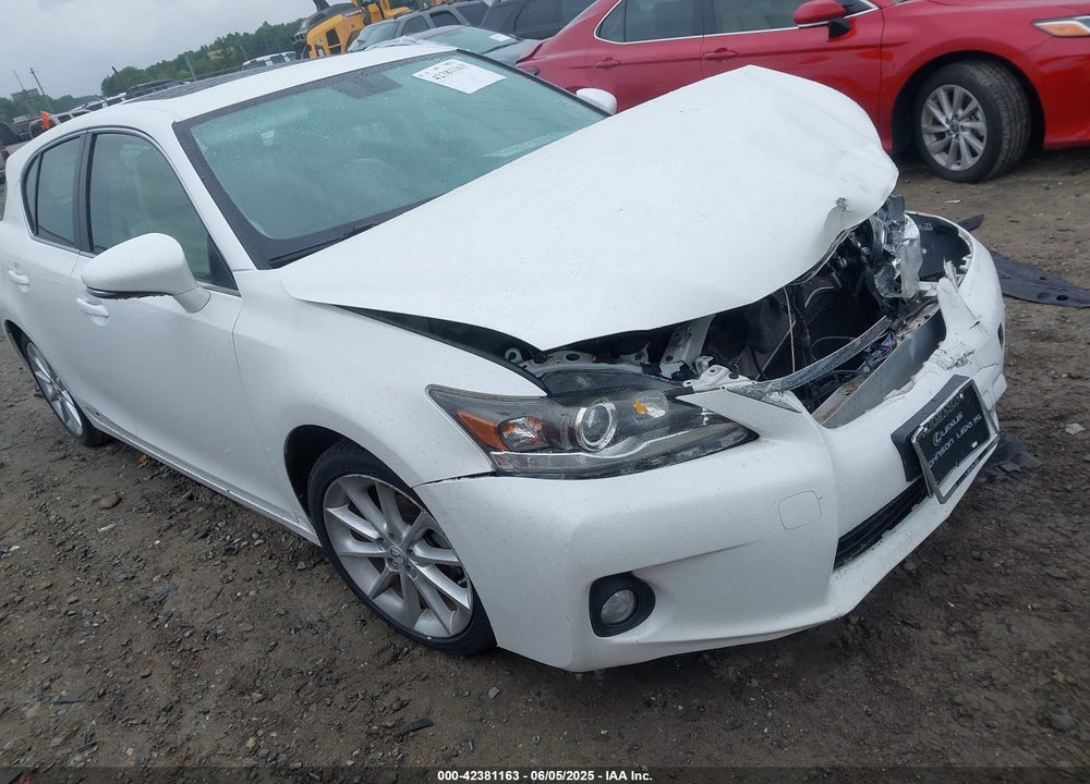 2012 LEXUS CT 200H PREMIUM VIN: JTHKD5BH3C2066143
