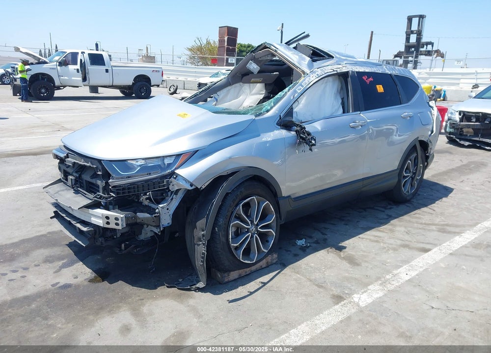 2022 HONDA CR-V 2WD EX VIN: 5J6RW1H50NA021907