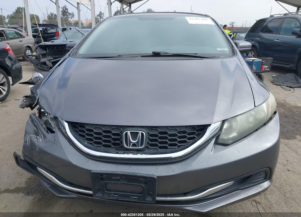 2014 HONDA CIVIC LX VIN: 19XFB2F58EE244075