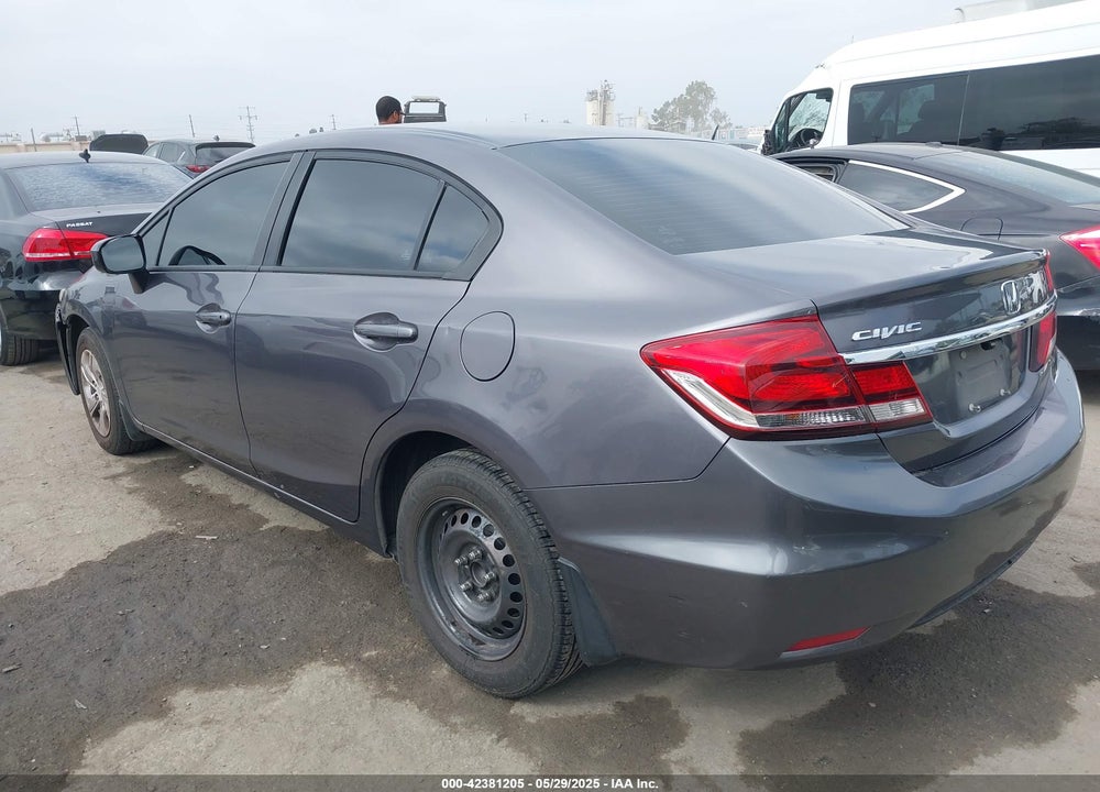 2014 HONDA CIVIC LX VIN: 19XFB2F58EE244075