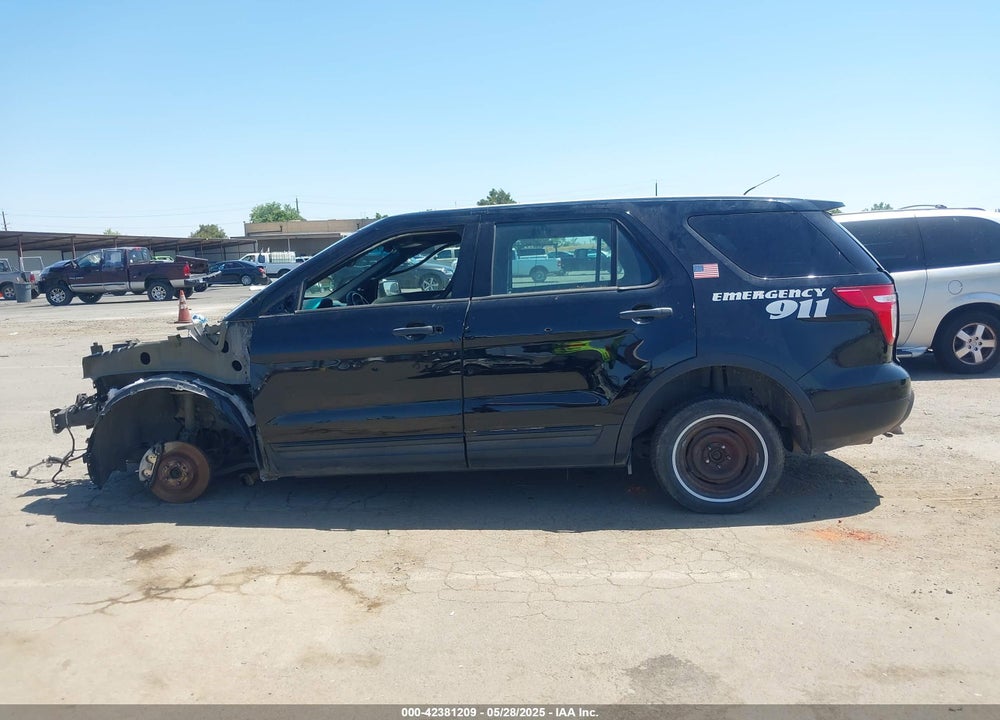 2015 FORD POLICE INTERCEPTOR VIN: 1FM5K8AT6FGA57001