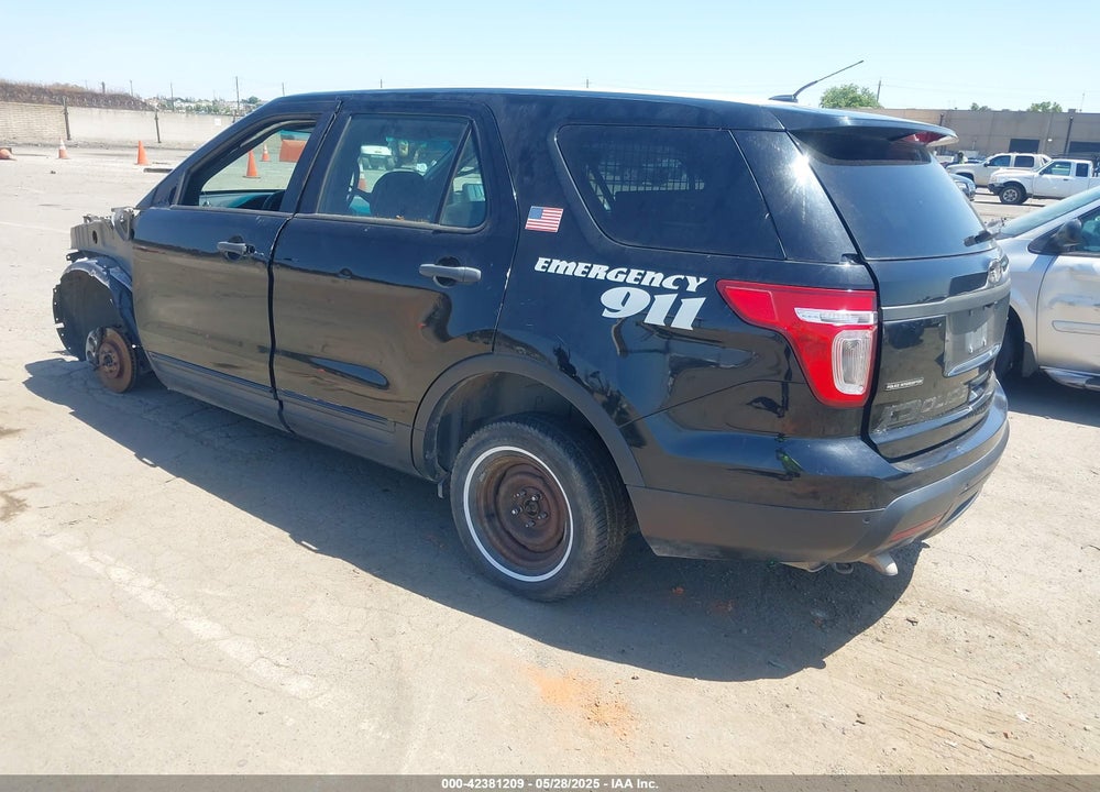 2015 FORD POLICE INTERCEPTOR VIN: 1FM5K8AT6FGA57001