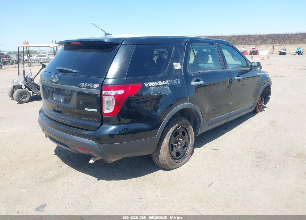 2015 FORD POLICE INTERCEPTOR VIN: 1FM5K8AT6FGA57001