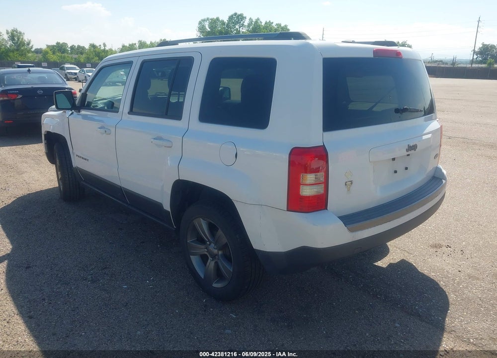 2016 JEEP PATRIOT VIN: 1C4NJPBA1GD706527