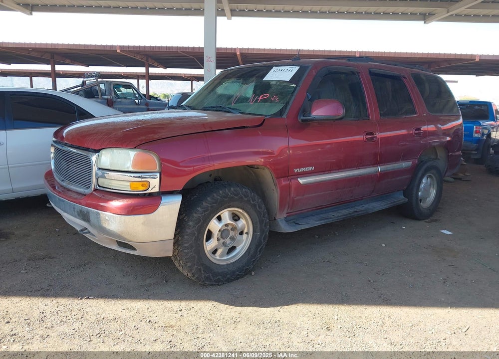 2002 GMC YUKON SLT VIN: 1GKEK13Z32R279446