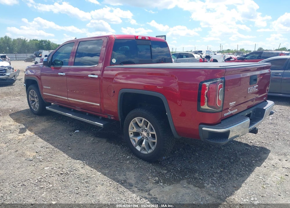 2018 GMC SIERRA 1500 SLT VIN: 3GTU2NEC0JG437585