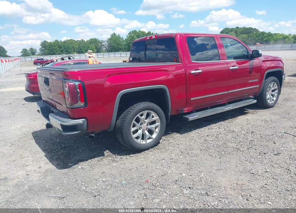 2018 GMC SIERRA 1500 SLT VIN: 3GTU2NEC0JG437585