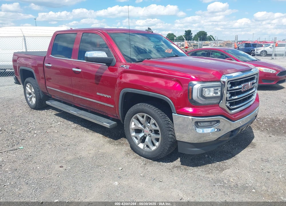 2018 GMC SIERRA 1500 SLT VIN: 3GTU2NEC0JG437585