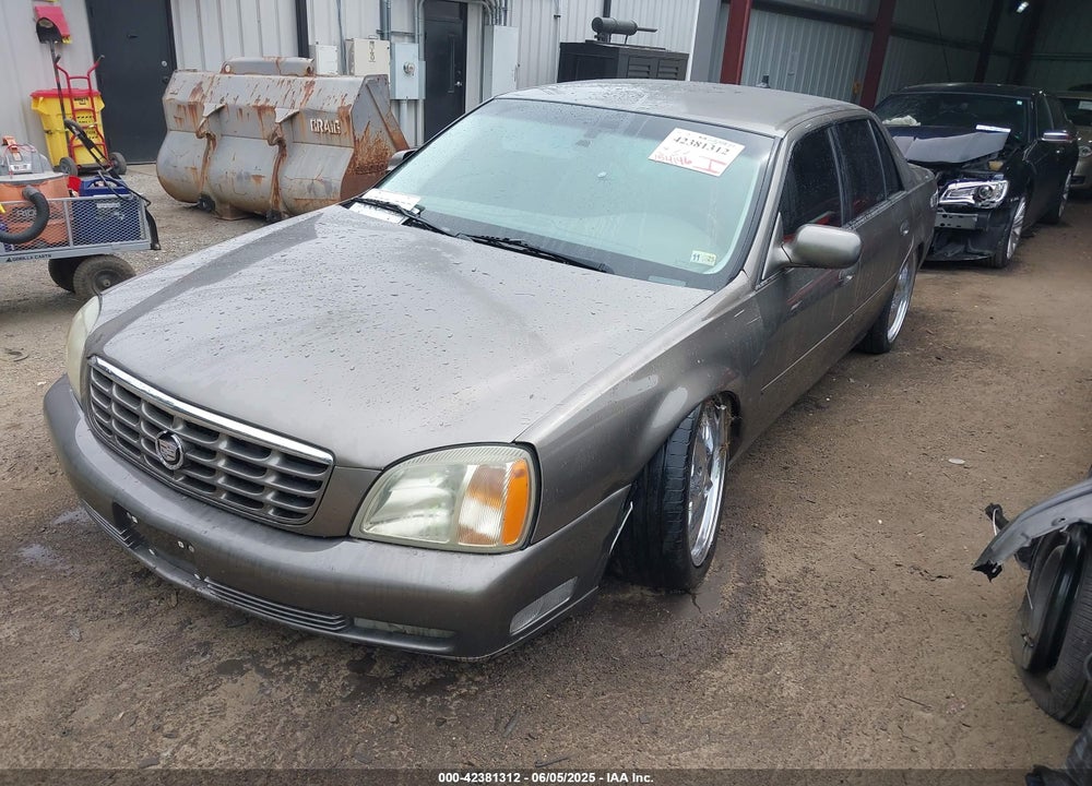 2002 CADILLAC DEVILLE DTS VIN: 1G6KF57932U284473