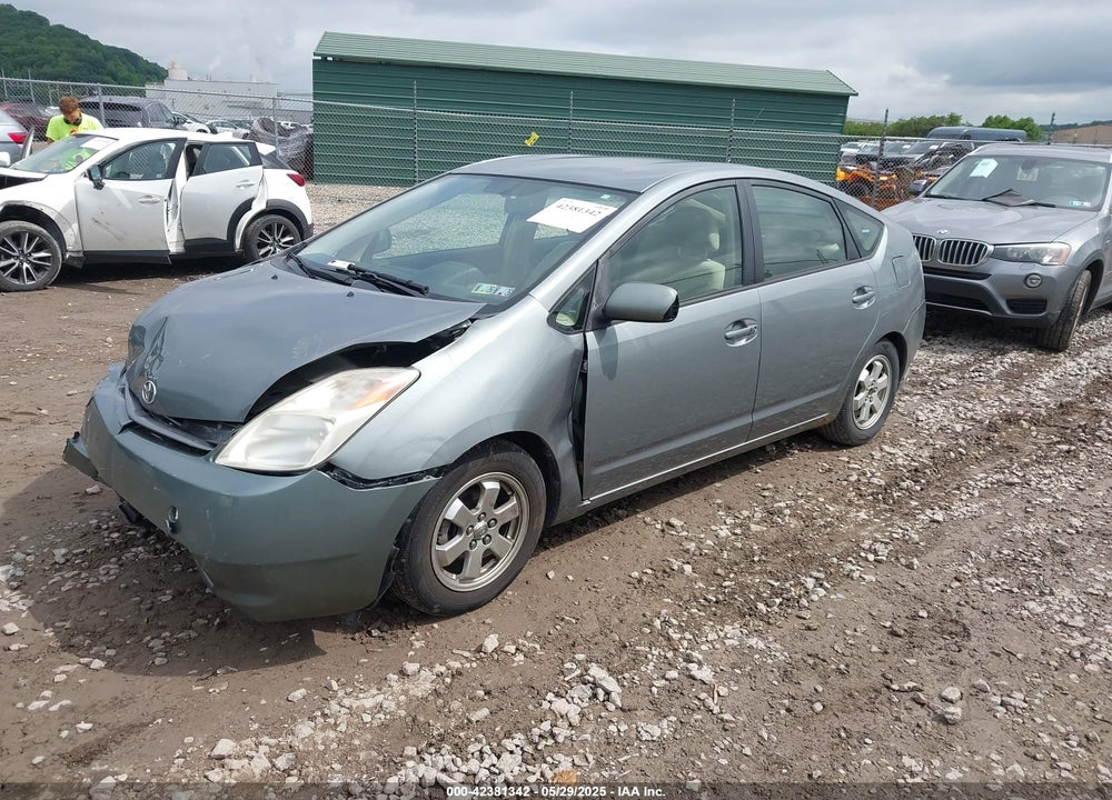 2005 TOYOTA PRIUS VIN: JTDKB20U953069972