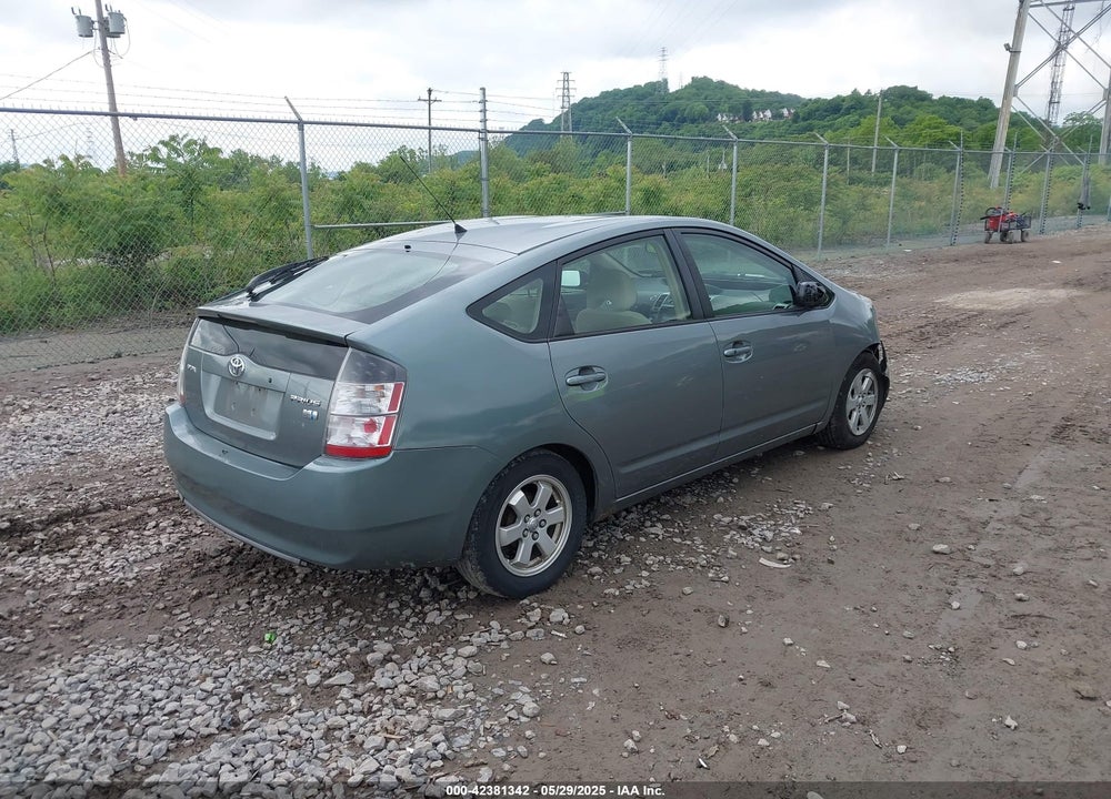 2005 TOYOTA PRIUS VIN: JTDKB20U953069972