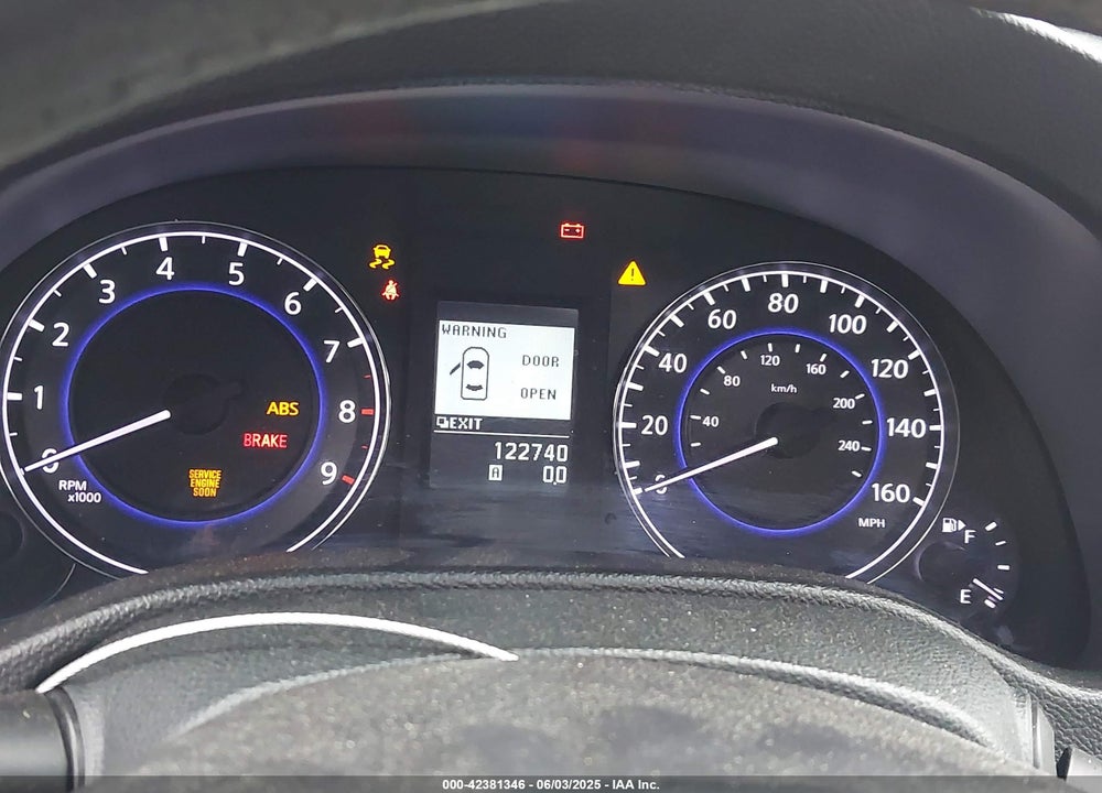 2013 INFINITI G37 JOURNEY VIN: JN1CV6AP5DM305881