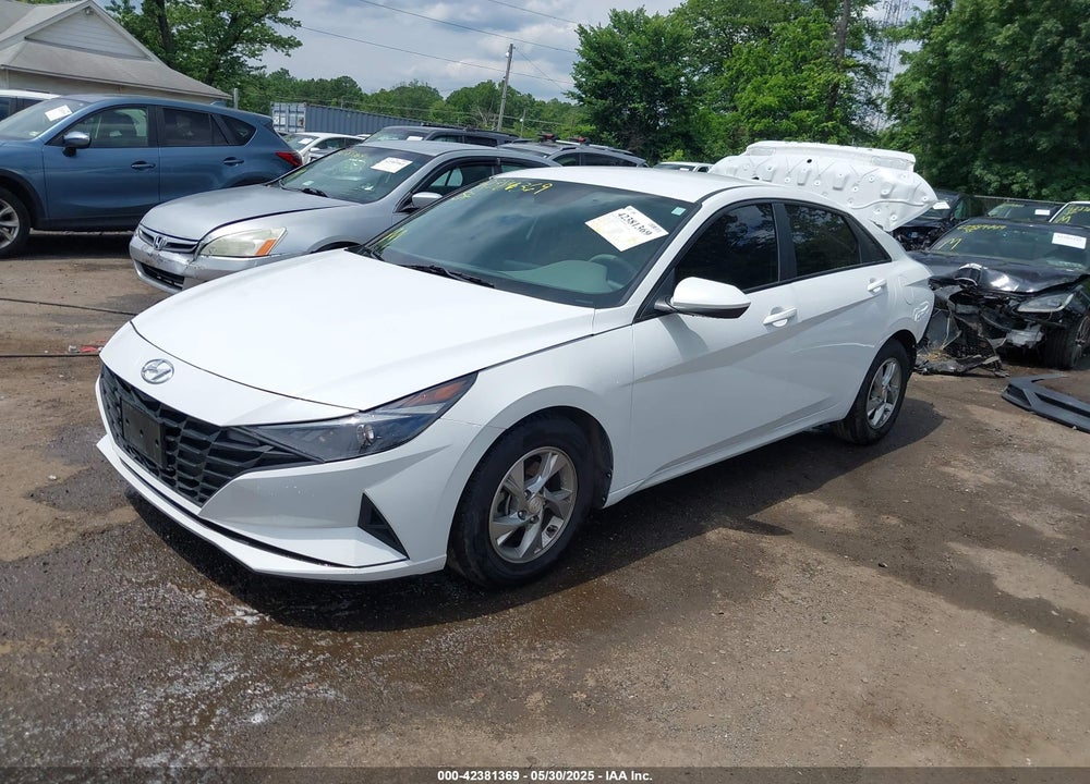 2021 HYUNDAI ELANTRA VIN: 5NPLL4AG8MH016527