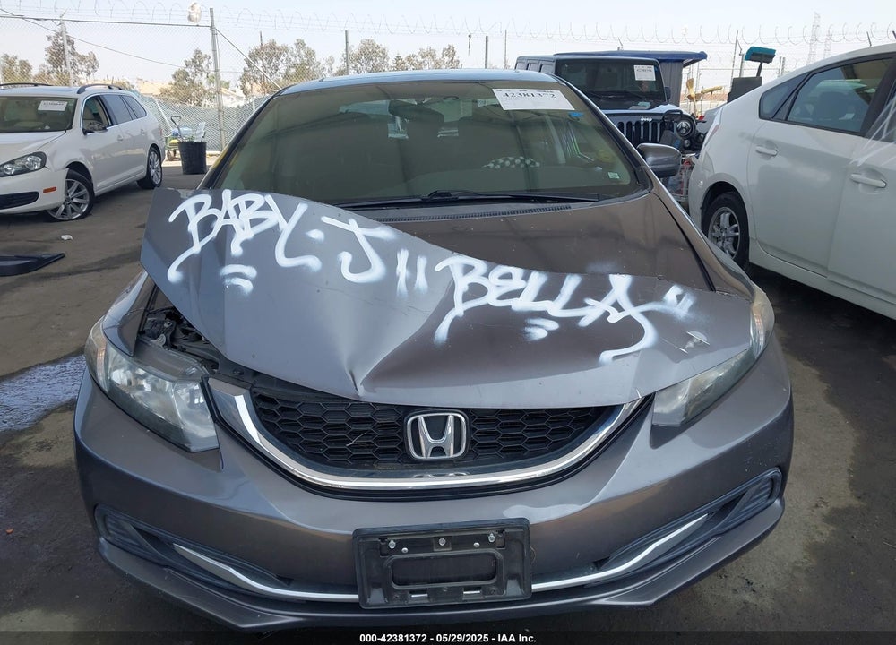 2015 HONDA CIVIC VIN: 19XFB2F8XFE251718