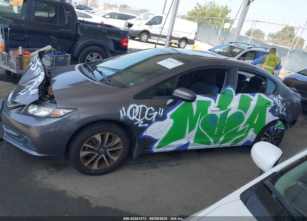 2015 HONDA CIVIC VIN: 19XFB2F8XFE251718