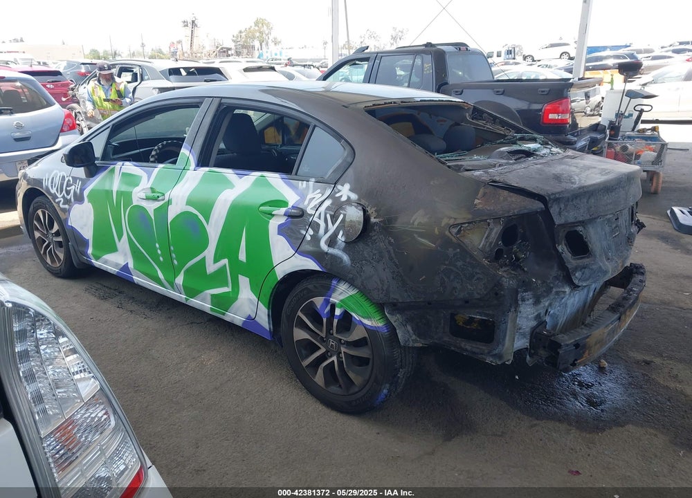 2015 HONDA CIVIC VIN: 19XFB2F8XFE251718