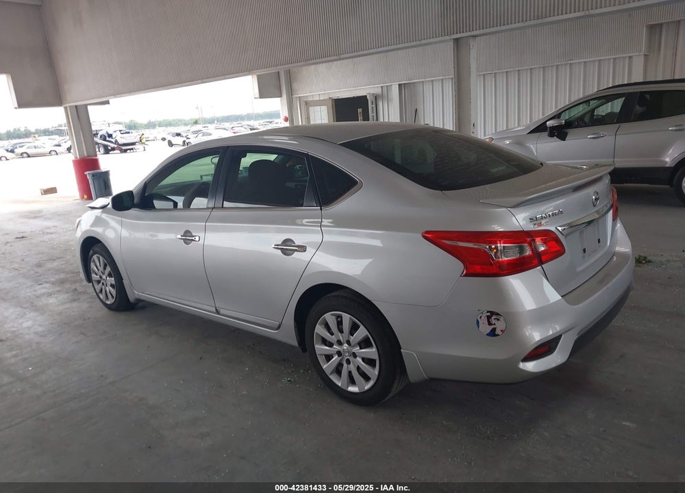 2019 NISSAN SENTRA S VIN: 3N1AB7AP6KY280652
