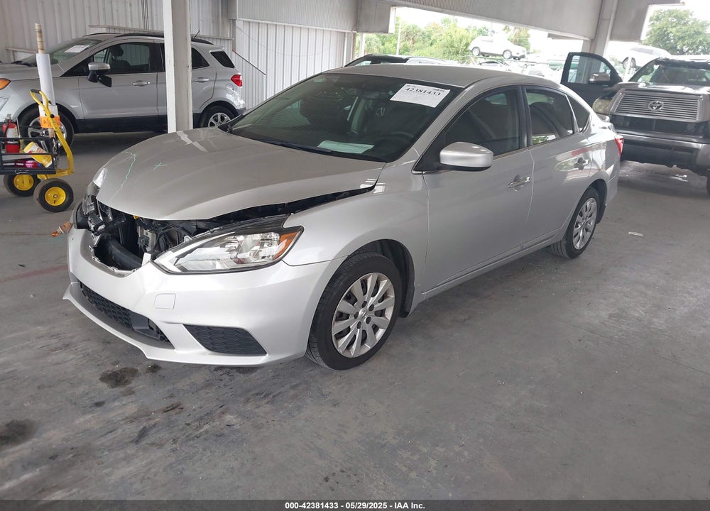 2019 NISSAN SENTRA S VIN: 3N1AB7AP6KY280652