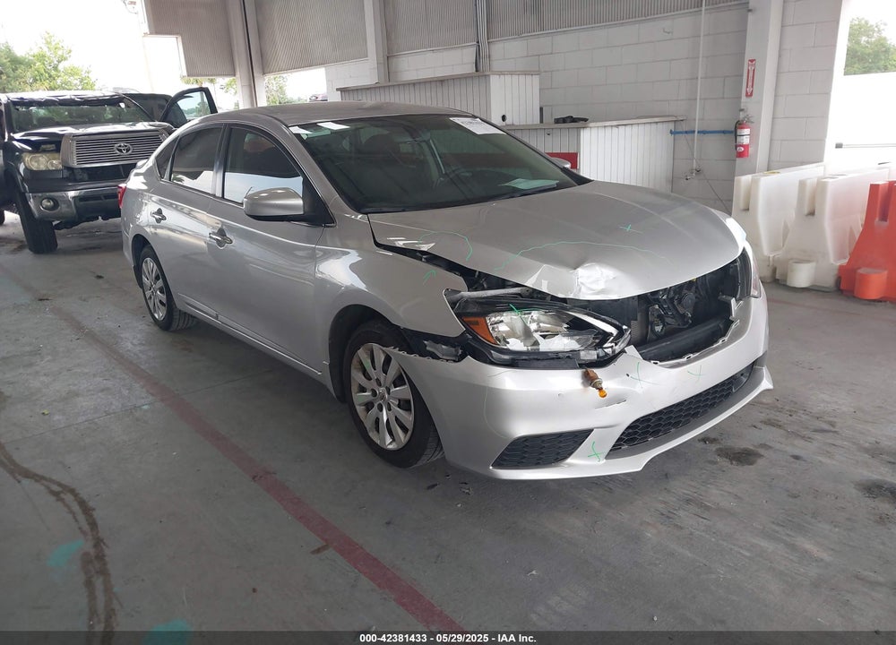 2019 NISSAN SENTRA S VIN: 3N1AB7AP6KY280652
