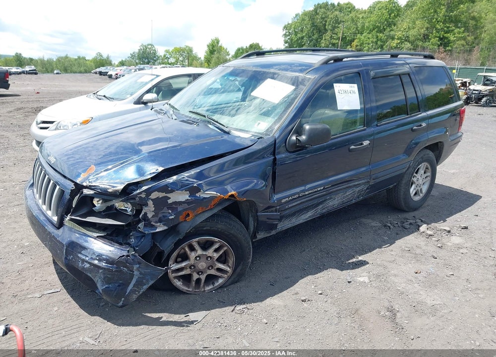 2004 JEEP GRAND CHEROKEE VIN: 1J4GW48N94C407642