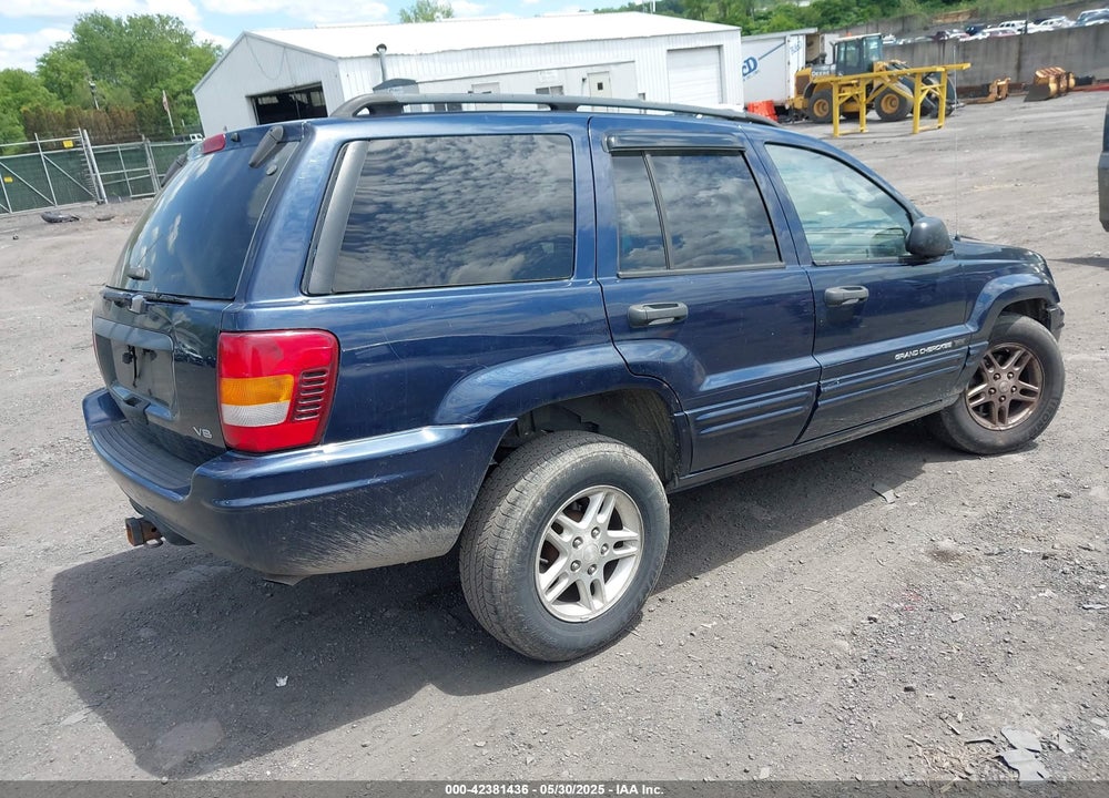 2004 JEEP GRAND CHEROKEE VIN: 1J4GW48N94C407642
