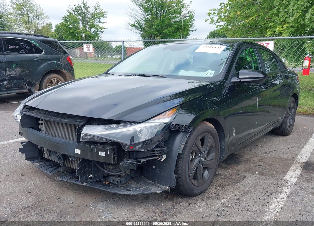 2023 HYUNDAI ELANTRA HYBRID BLUE VIN: KMHLM4AJ9PU033819