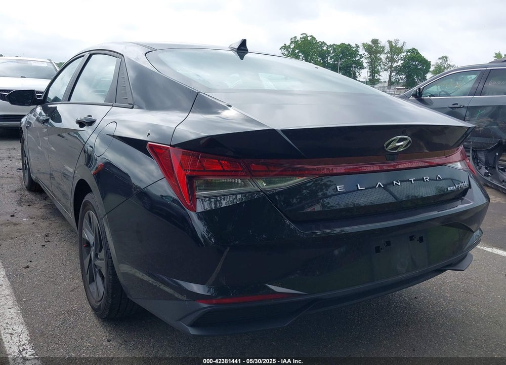 2023 HYUNDAI ELANTRA HYBRID BLUE VIN: KMHLM4AJ9PU033819