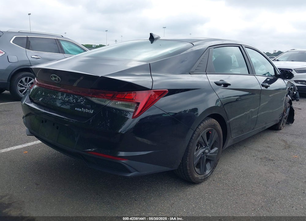 2023 HYUNDAI ELANTRA HYBRID BLUE VIN: KMHLM4AJ9PU033819