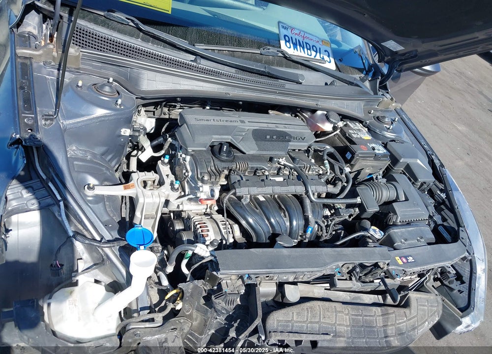 2021 HYUNDAI ELANTRA VIN: 5NPLM4AG1MH038821