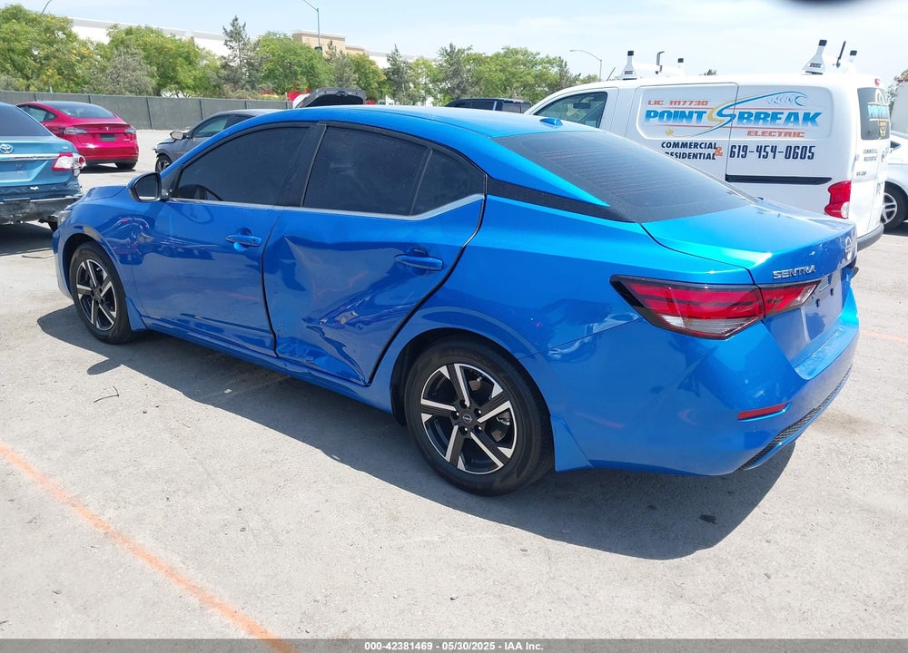 2024 NISSAN SENTRA SV XTRONIC CVT VIN: 3N1AB8CV7RY312178