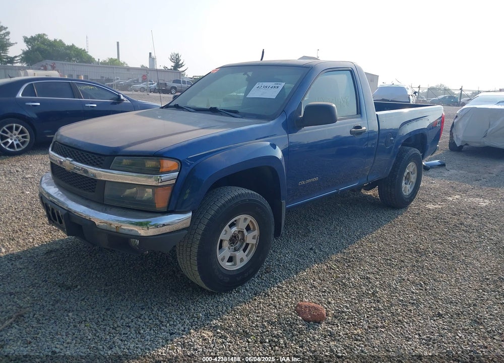 2005 CHEVROLET COLORADO LS VIN: 1GCDT146758230415