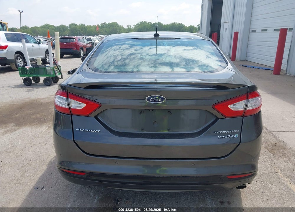 2016 FORD FUSION VIN: 3FA6P0RU9GR299175
