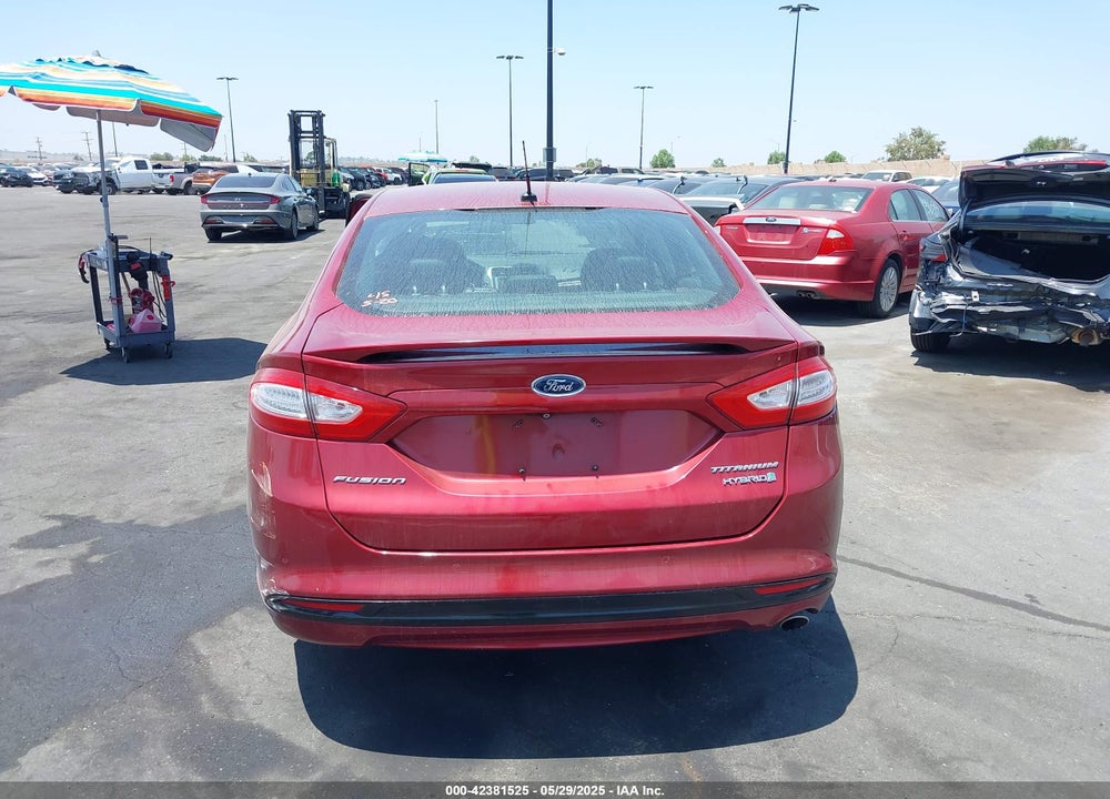2014 FORD FUSION HYBRID TITANIUM VIN: 3FA6P0RU4ER366360