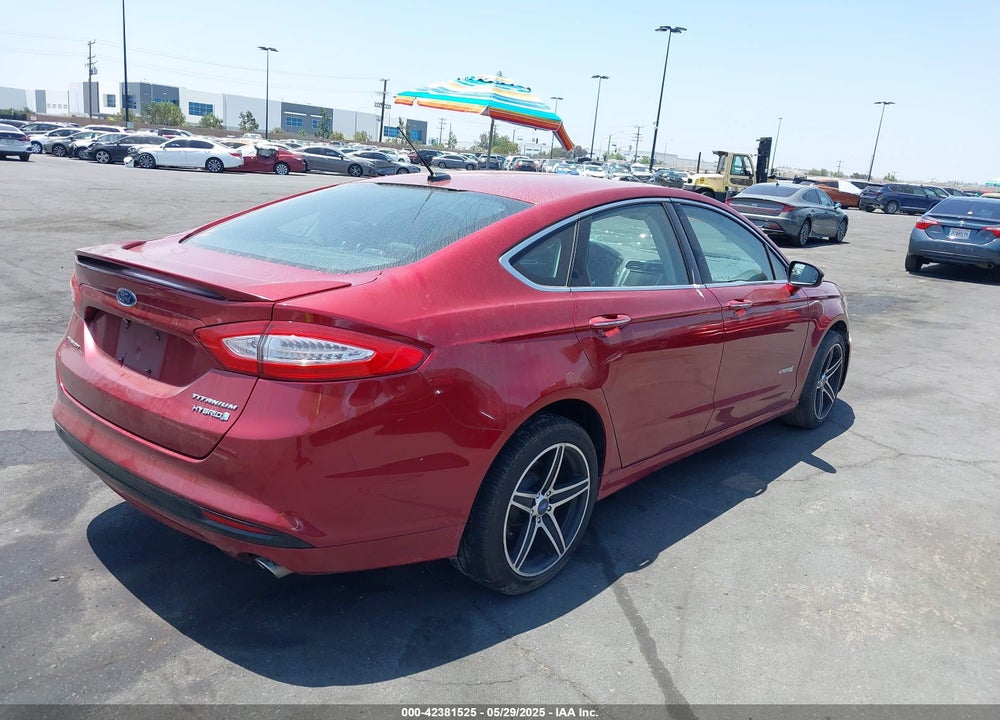 2014 FORD FUSION HYBRID TITANIUM VIN: 3FA6P0RU4ER366360
