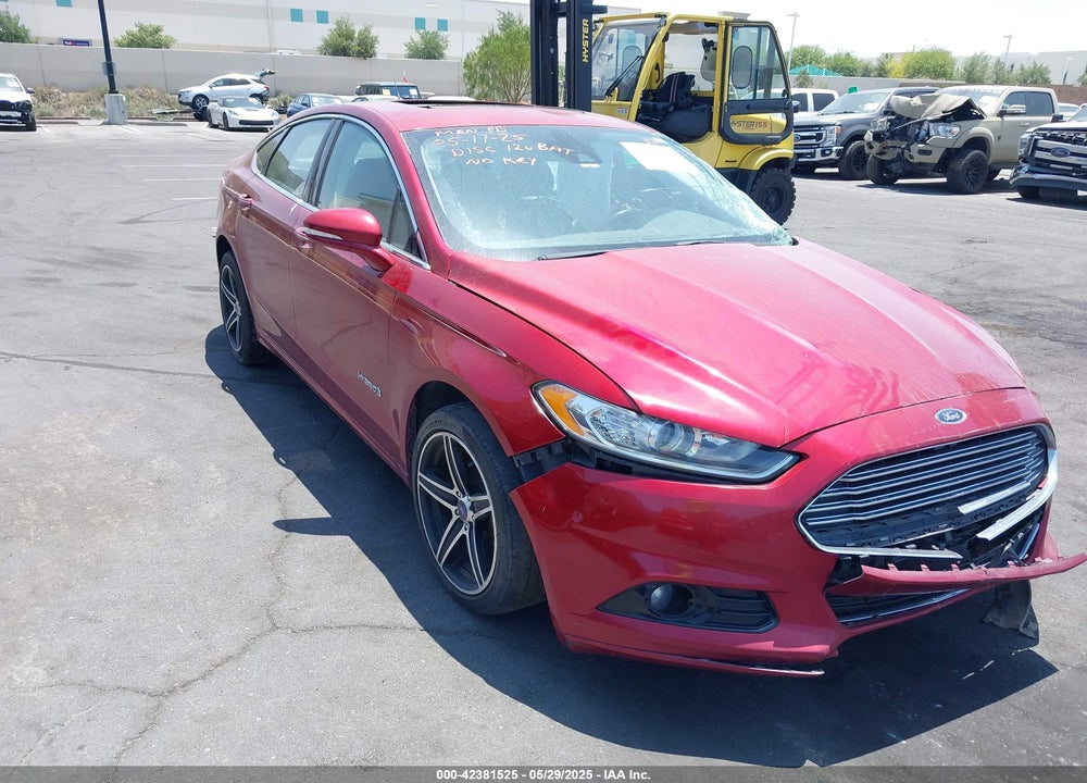 2014 FORD FUSION HYBRID TITANIUM VIN: 3FA6P0RU4ER366360
