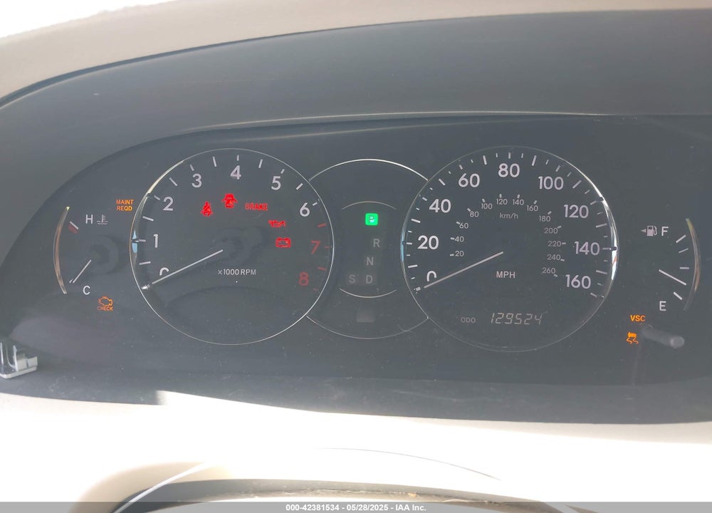 2005 TOYOTA AVALON LIMITED VIN: 4T1BK36B85U041775