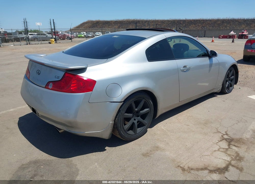 2004 INFINITI G35 VIN: JNKCV54E74M805895