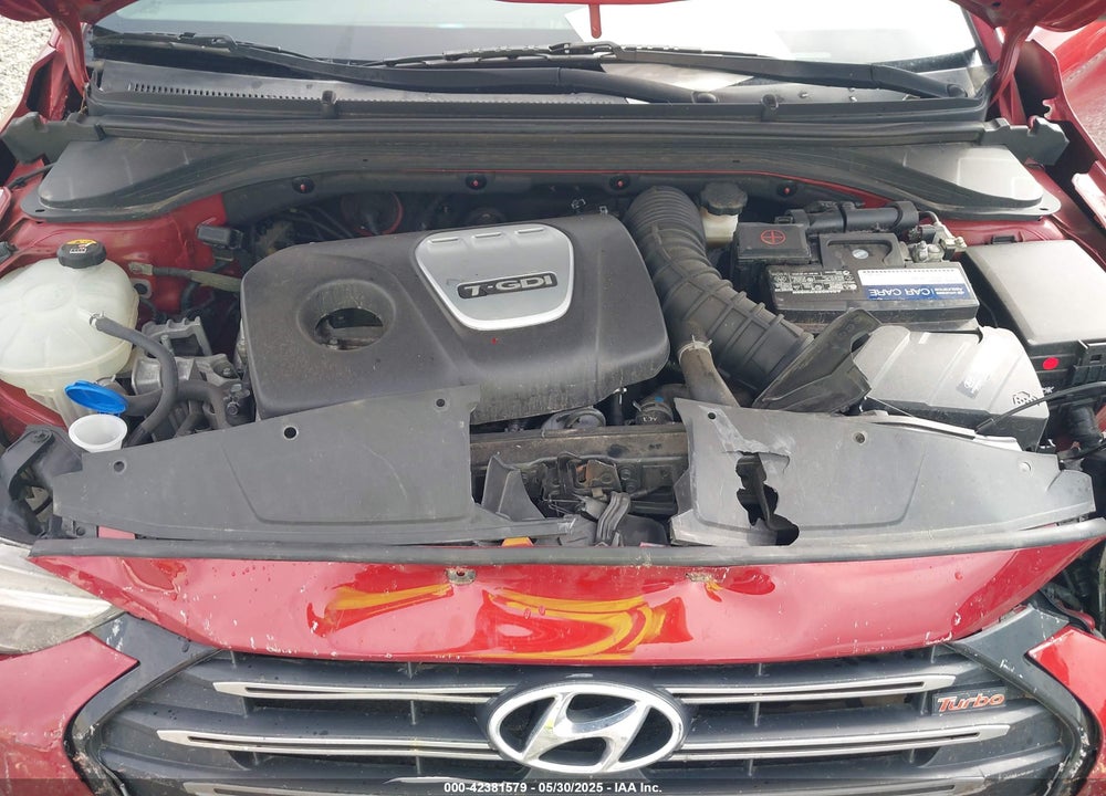 2017 HYUNDAI ELANTRA VIN: KMHD04LB6HU315214